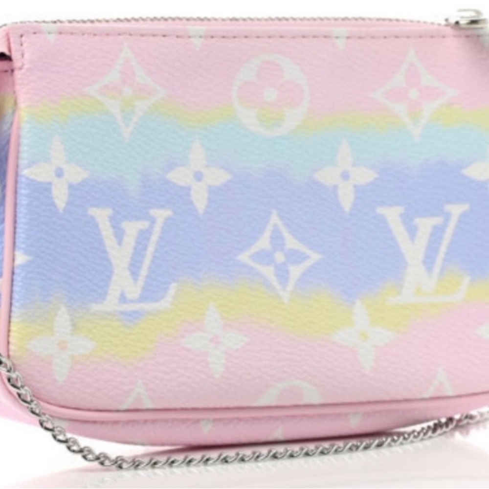 ❤️❤️SOLD❤️❤️Louis Vuitton Monogram Escale Mini Pochette - Picture 2 of 10